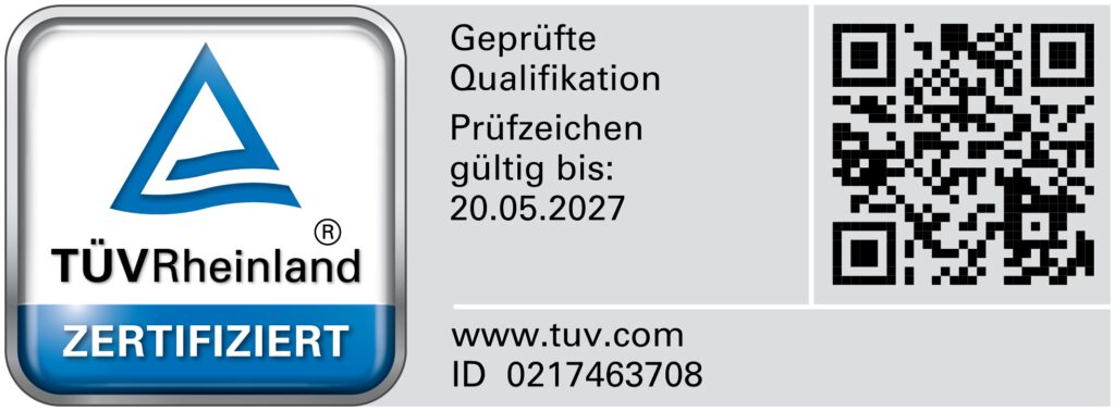 TR Testmark 0217463708 DE CMYK with QR Code