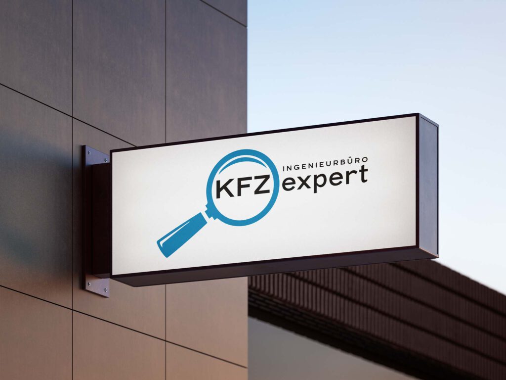 KFZexpert Logo Schild Gutachter Dorsten